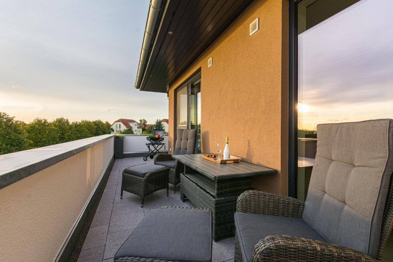 Appartamento Luxus Spa Penthouse Sundowner Göhren-Lebbin Esterno foto